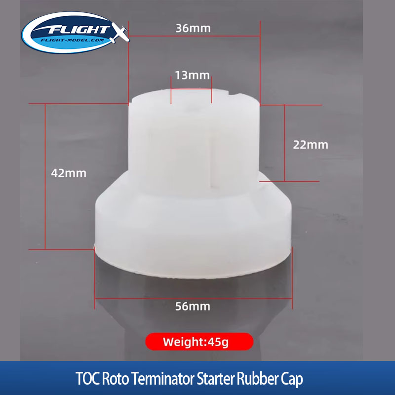 Rc Helicopter Coaxial - 2Pcs TOC Roto Terminator Starter Rubber