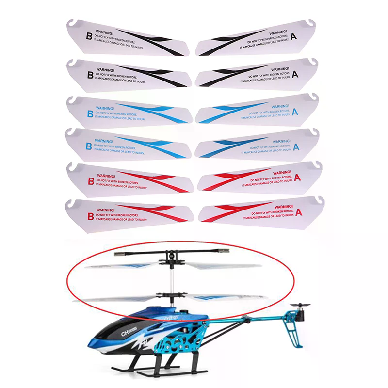 4pcs 7.2/9CM spare blades Fans - Rc Helicopter Coaxial ulasan dan harga