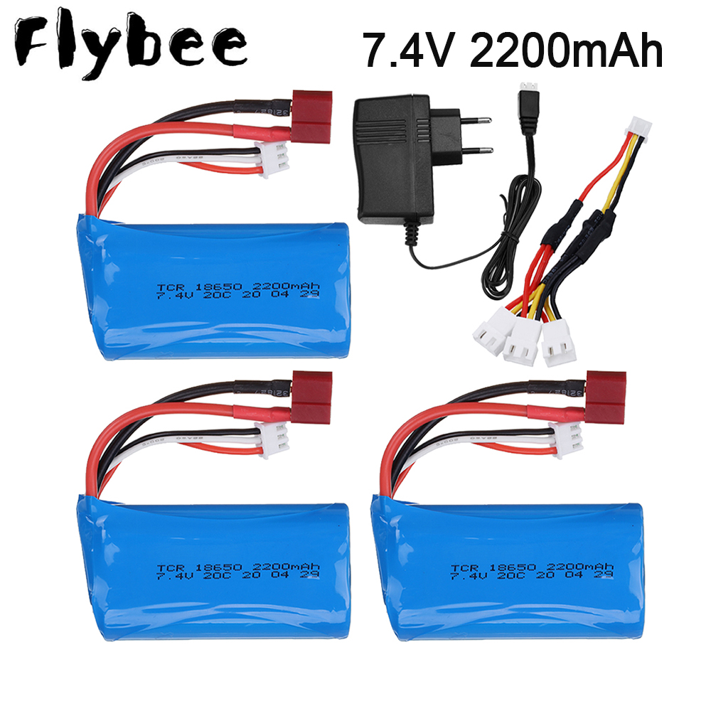 7.4V 2200mAh 18650 Lipo Batery - Rc Helicopter Parts ulasan dan harga
