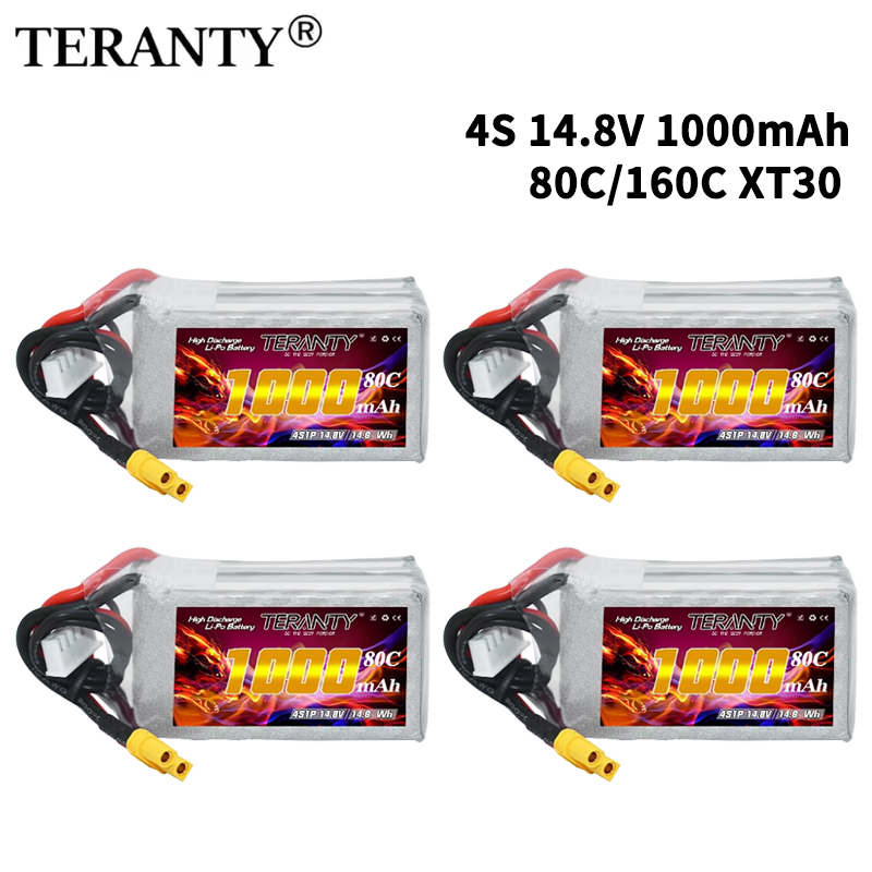 TERANTY 4S 1000mAh 14.8V 80C/1 - Rc Helicopter Parts ulasan dan harga