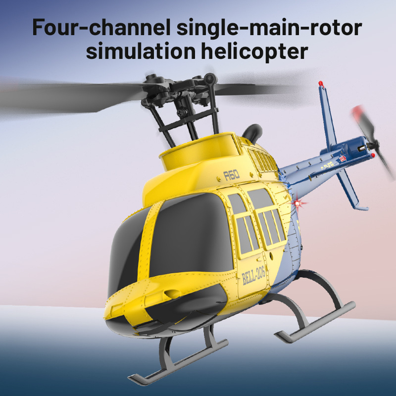 NEW A60 Rc Plane Helicopte 2.4 - Rc Helicopter Gyro ulasan dan harga