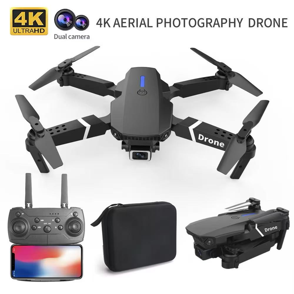 Professional Drone E88 4k wide - Rc Helicopter Charger ulasan dan harga