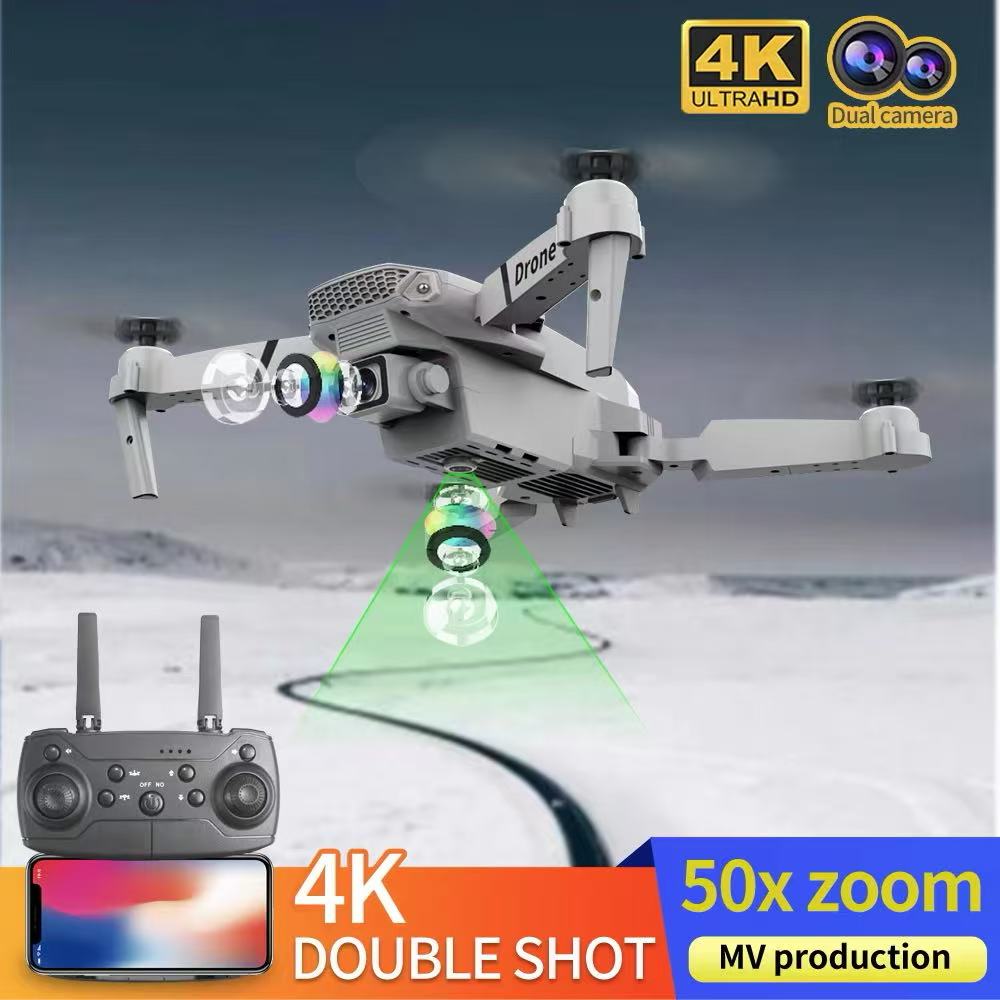 Professional Drone E88 4k wide - Rc Helicopter Charger ulasan dan harga
