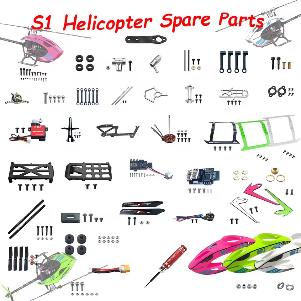 Goosky S1 Remote Control Helic - Rc Helicopter Blade ulasan dan harga