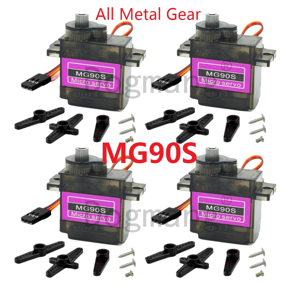 MG90S Servo 1/2/4/10/20/50 Pcs - Rc Helicopter Mini ulasan dan harga