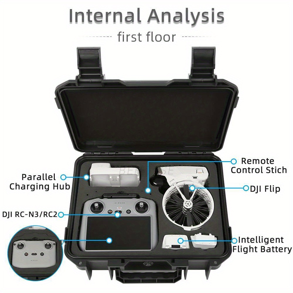 For DJI Flip Hard-Shell Storag - Rc Helicopter Bag ulasan dan harga