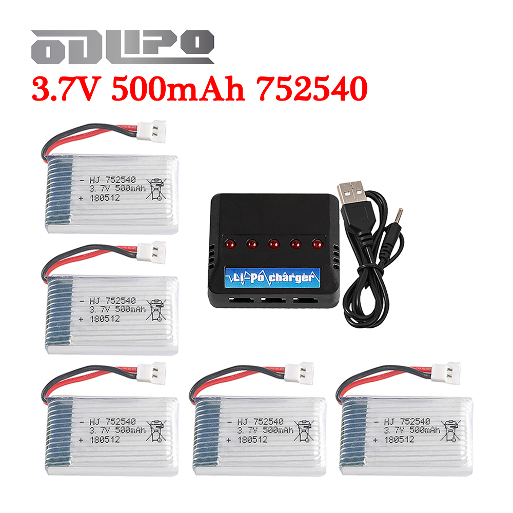 H31 Battery 3.7V 500mAh 752540 - Rc Helicopter Coaxial ulasan dan harga