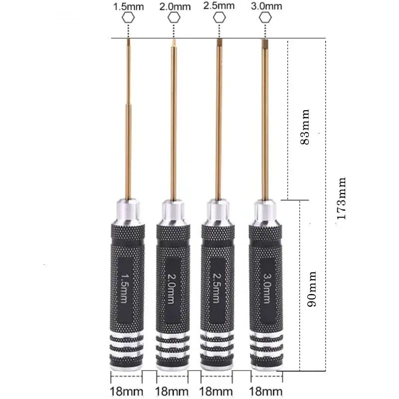 0.9/1.27/ 1.3/ 1.5/ 2.0/ 2.5/  - Rc Helicopter Tool Kit ulasan dan harga